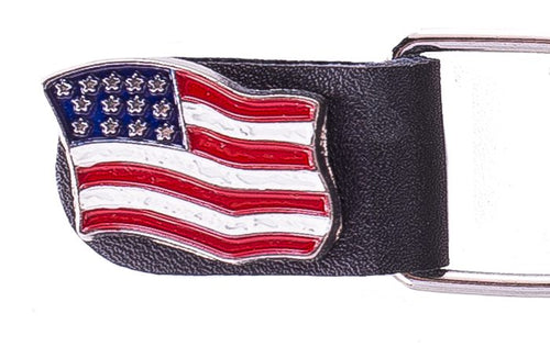U.S.A Flag Vest Extender — alternate view 2, Hasbro Leather