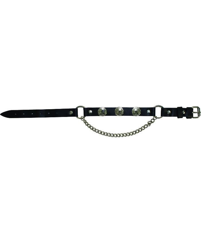Frontier Nickel Adjustable Motorcycle Boot Chains