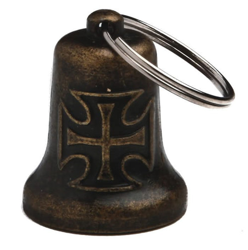 Chopper Cross Motorcycle Bell — Bells, Hasbro Leather
