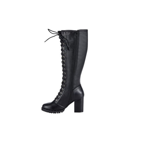 Women's Midnight Rider Knee-High Lace-Up Boots