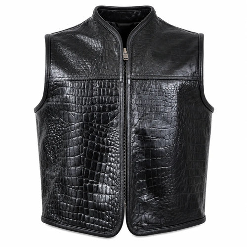 Black Gator Club Vest