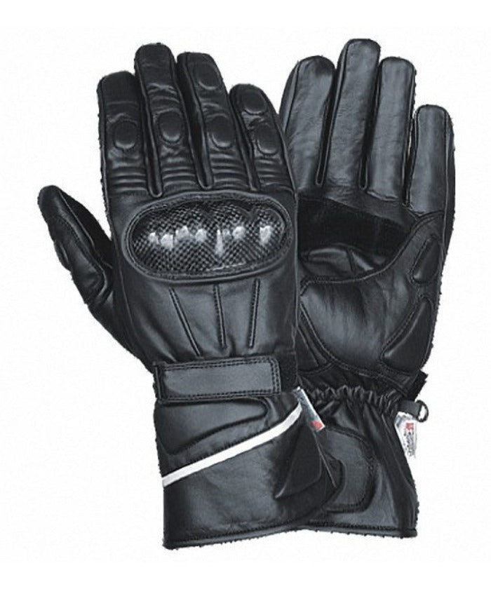 Leather Motorcycle Racing Gloves HI289 — Track & Street