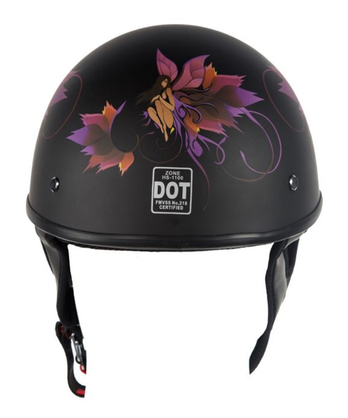 Women's Fairy & Flowers DOT Helmet