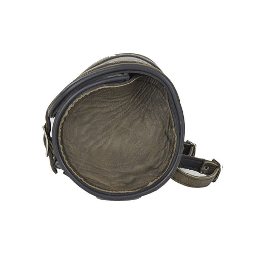 Dark Brown Leather Motorcycle Tool Bag — alternate view 3, Hasbro Leather