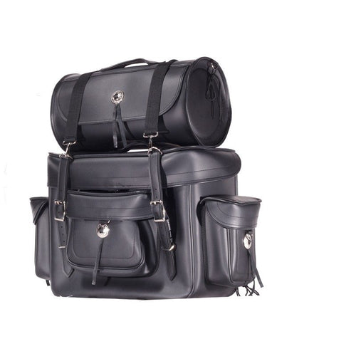 Plain Big Sissy Bar Bag — Sissy Bar Bags, Hasbro Leather