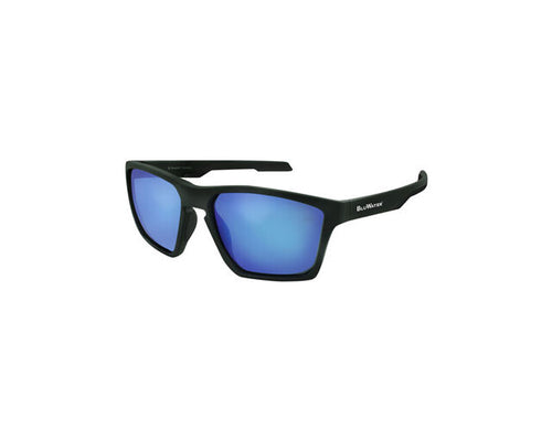 BluWater Polarized Sandbar Black / G-Tech Blue eyewear from Hasbro Leather