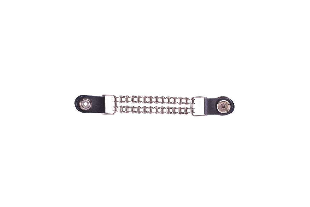 Vest Extender W/ Nickled Buffalo Head Graphic — alternate view 3, Hasbro Leather