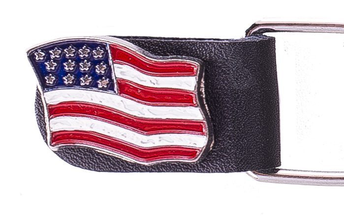 U.S.A Flag Vest Extender — alternate view 2, Hasbro Leather