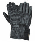 Carbon Fiber Leather Motorcycle Racing Gloves HI441 — Racing Gloves, Hasbro Leather
