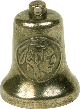 Indian Head Motorcycle Bell — Bells, Hasbro Leather