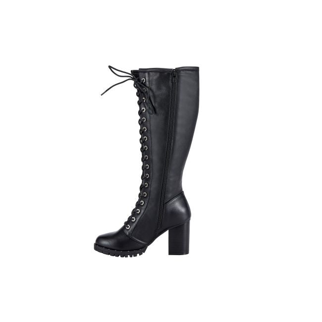 Women's Midnight Rider Knee-High Lace-Up Boots