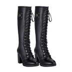 Women's Midnight Rider Knee-High Lace-Up Boots