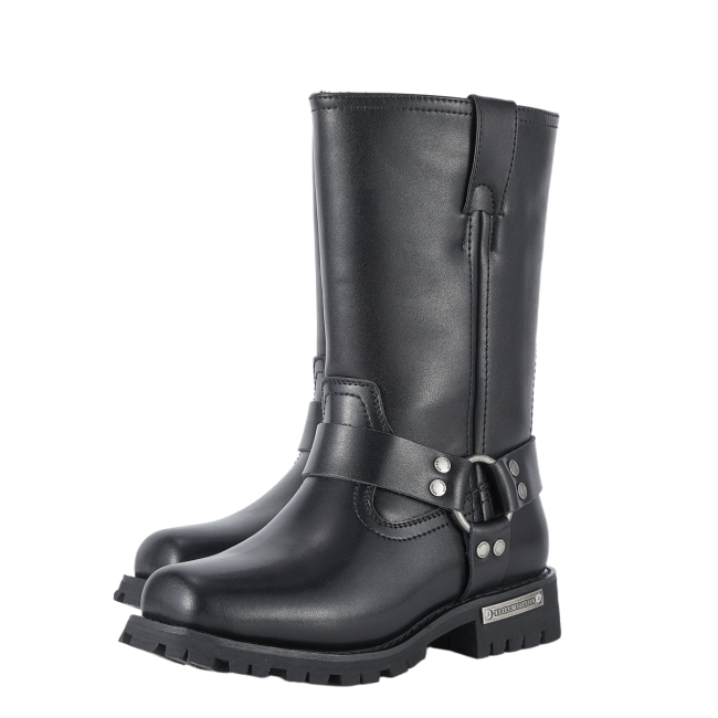 Women's Tall Harness Motorcycle Boots