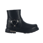 Men's Motorcycle Biker Boots — Classic Black