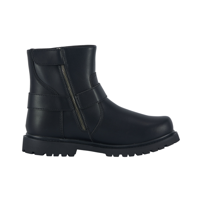 Men's Motorcycle Biker Boots — Classic Black