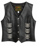 Layered Beaded Women's Vest