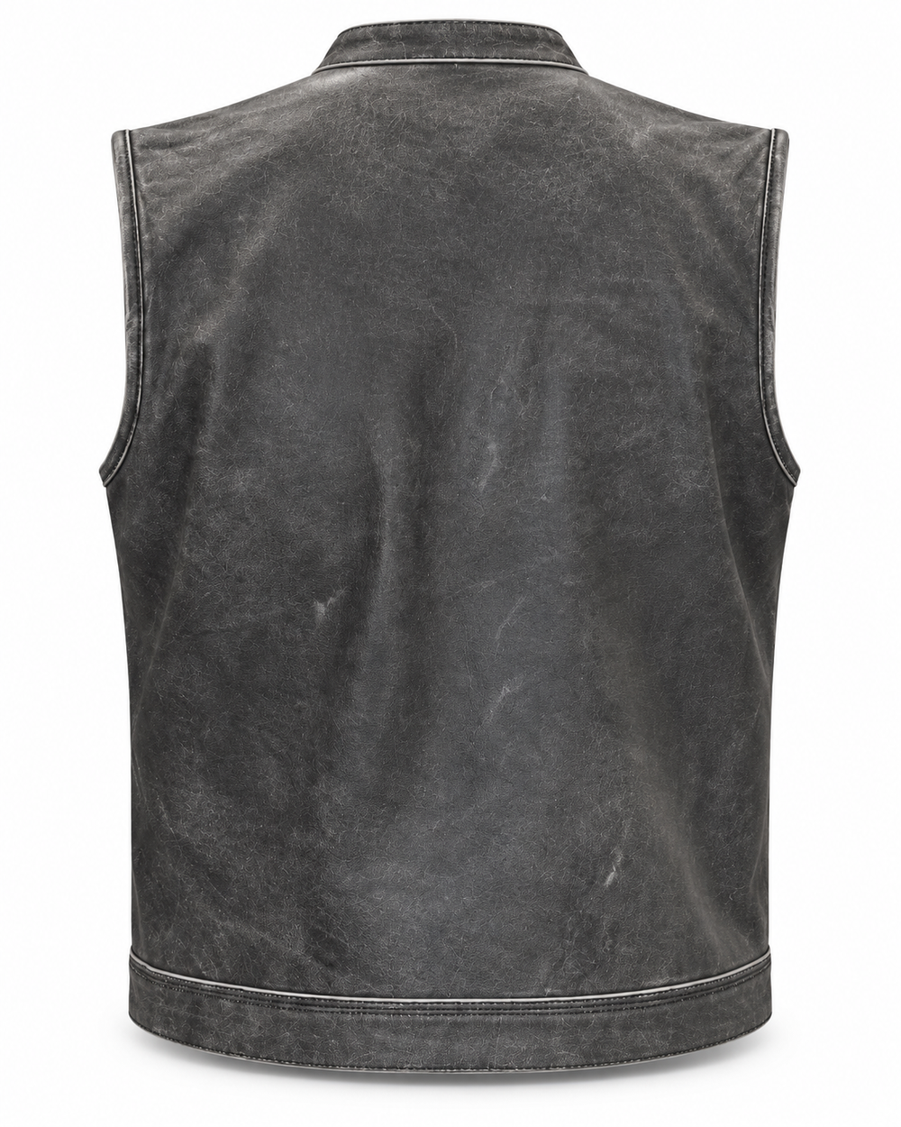 Grey Club Vest distressed