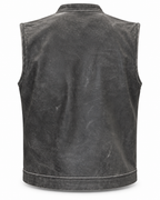 Grey Club Vest distressed