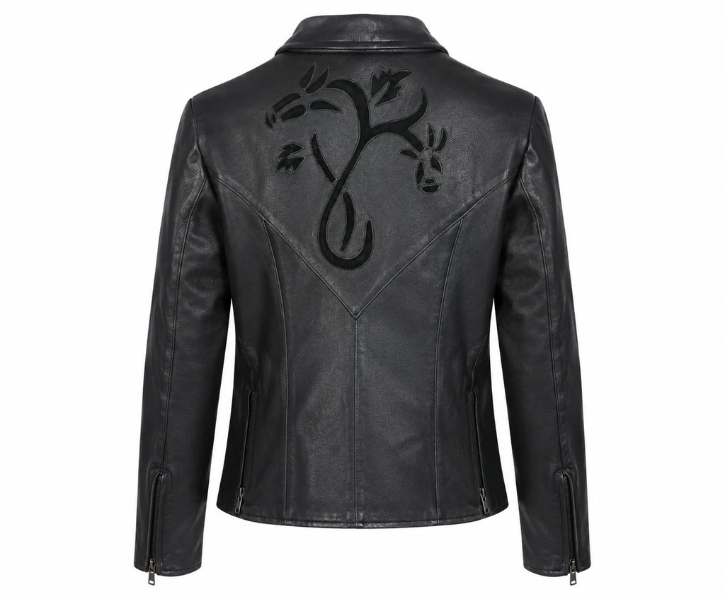 Velvet Rose Moto Jacket