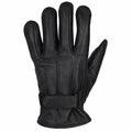 Iron Butterfly — Women's Black Naked Leather Motorcycle Riding Gloves