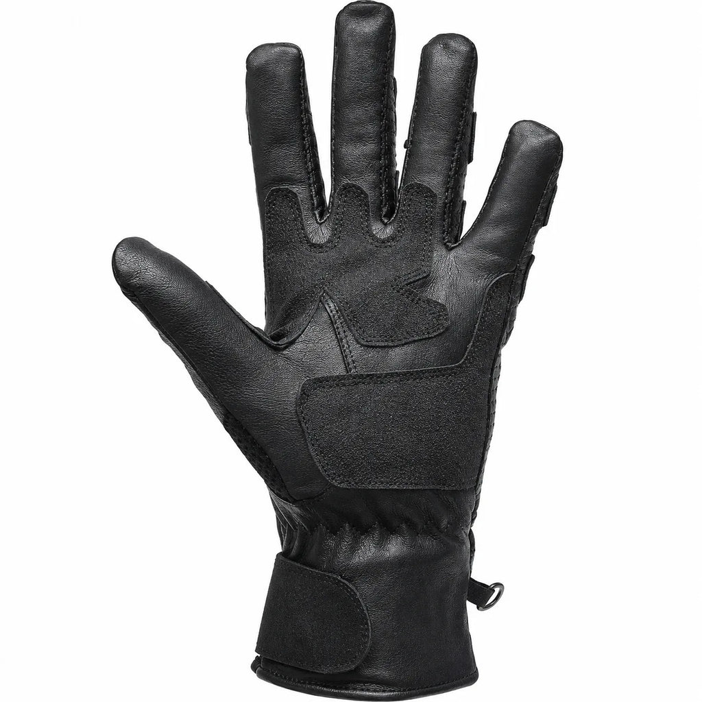 Men's Top-Quality Genuine Leather Motorcycle Riding Gloves
