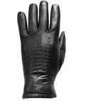 Women's Full-Finger Leather Motorcycle Riding Gloves