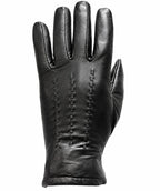 Women's Full-Finger Leather Motorcycle Riding Gloves