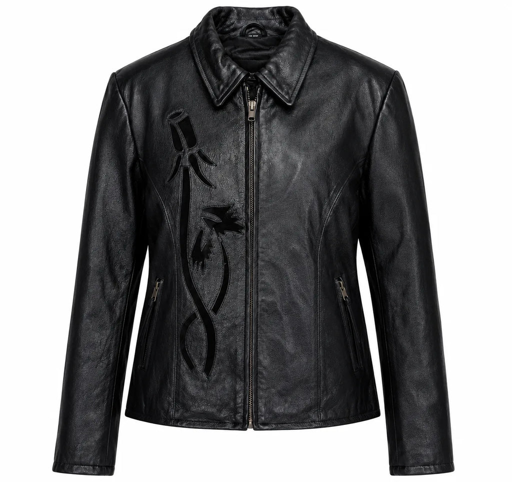Velvet Rose Moto Jacket