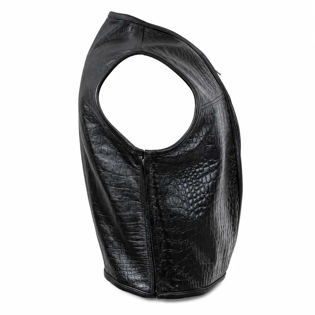 Black Gator Club Vest