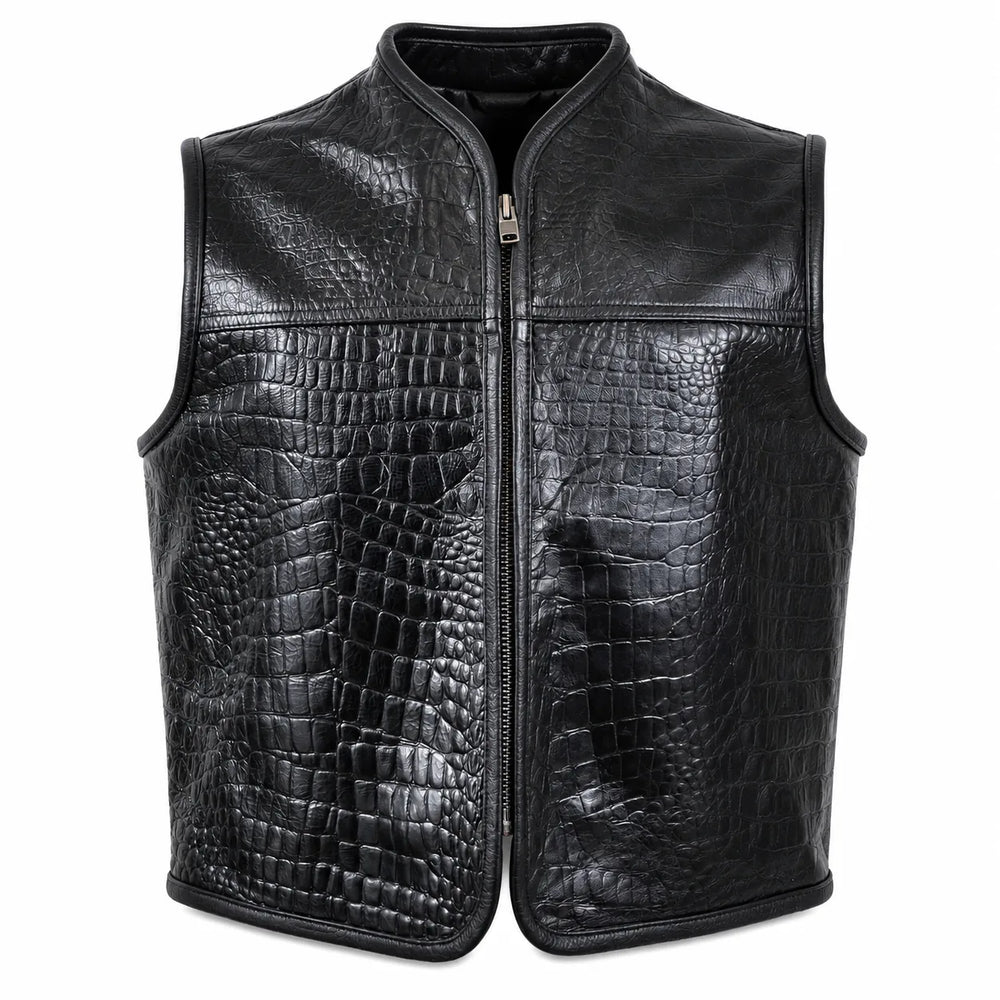 Black Gator Club Vest