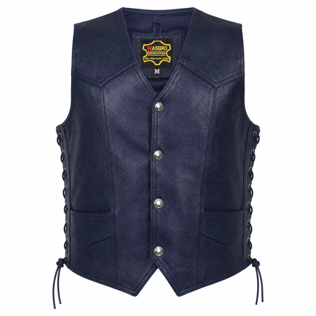 Navy Blue Knight Club Vest
