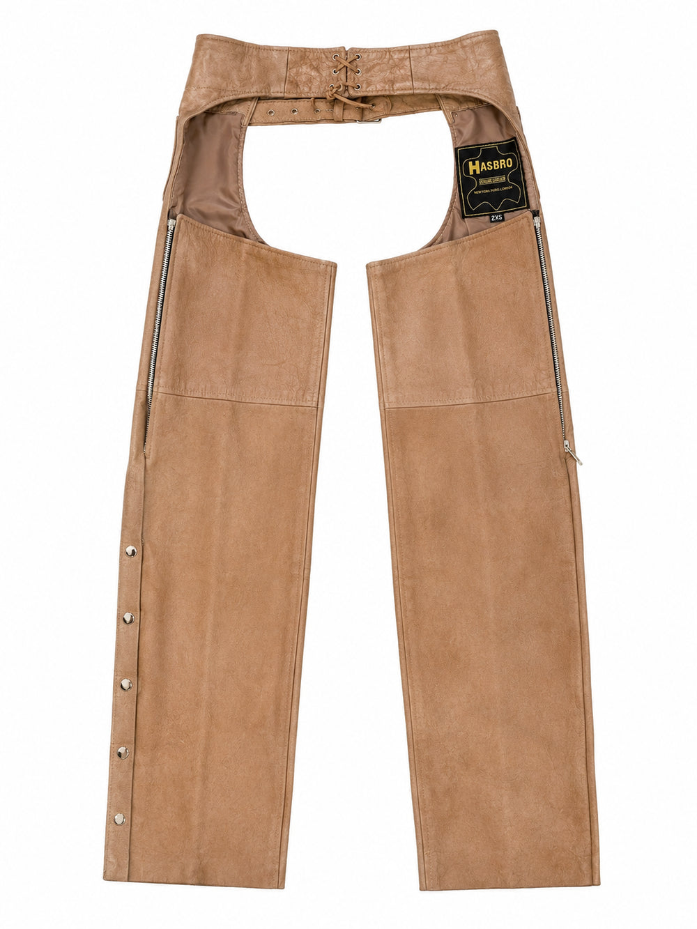 HASBRO Light Brown Cowhide Chaps