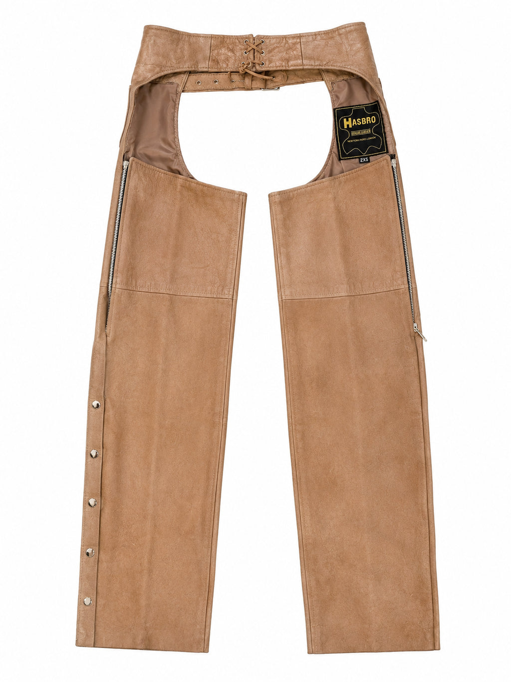 HASBRO Light Brown Cowhide Chaps
