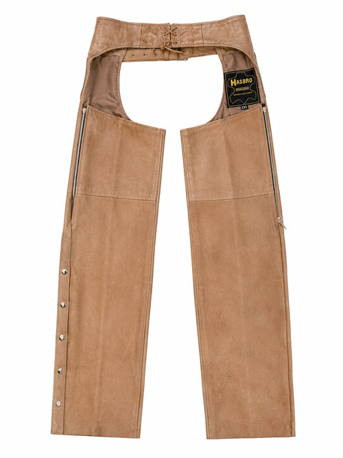 HASBRO Light Brown Cowhide Chaps