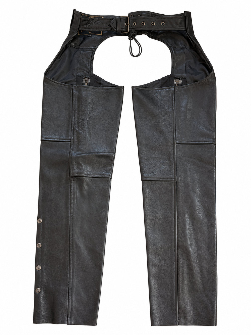 HASBRO Black side Braid Chaps Brass Buttons