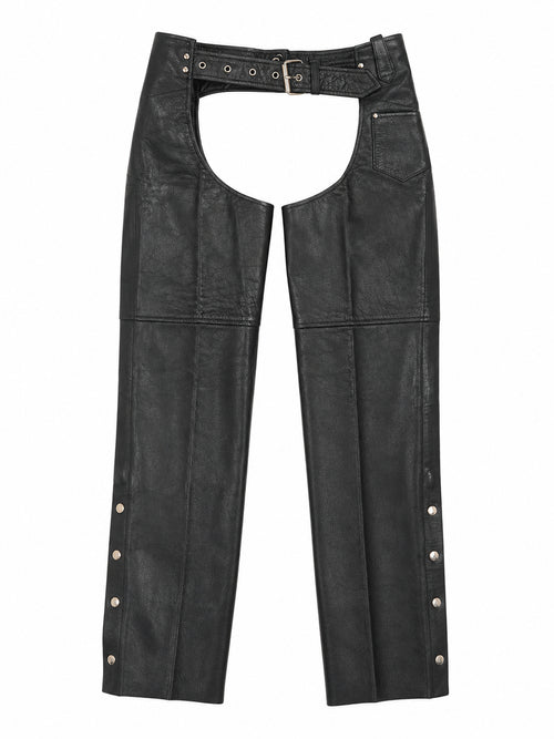 HASBRO Black chaps Plain Silver Buttons