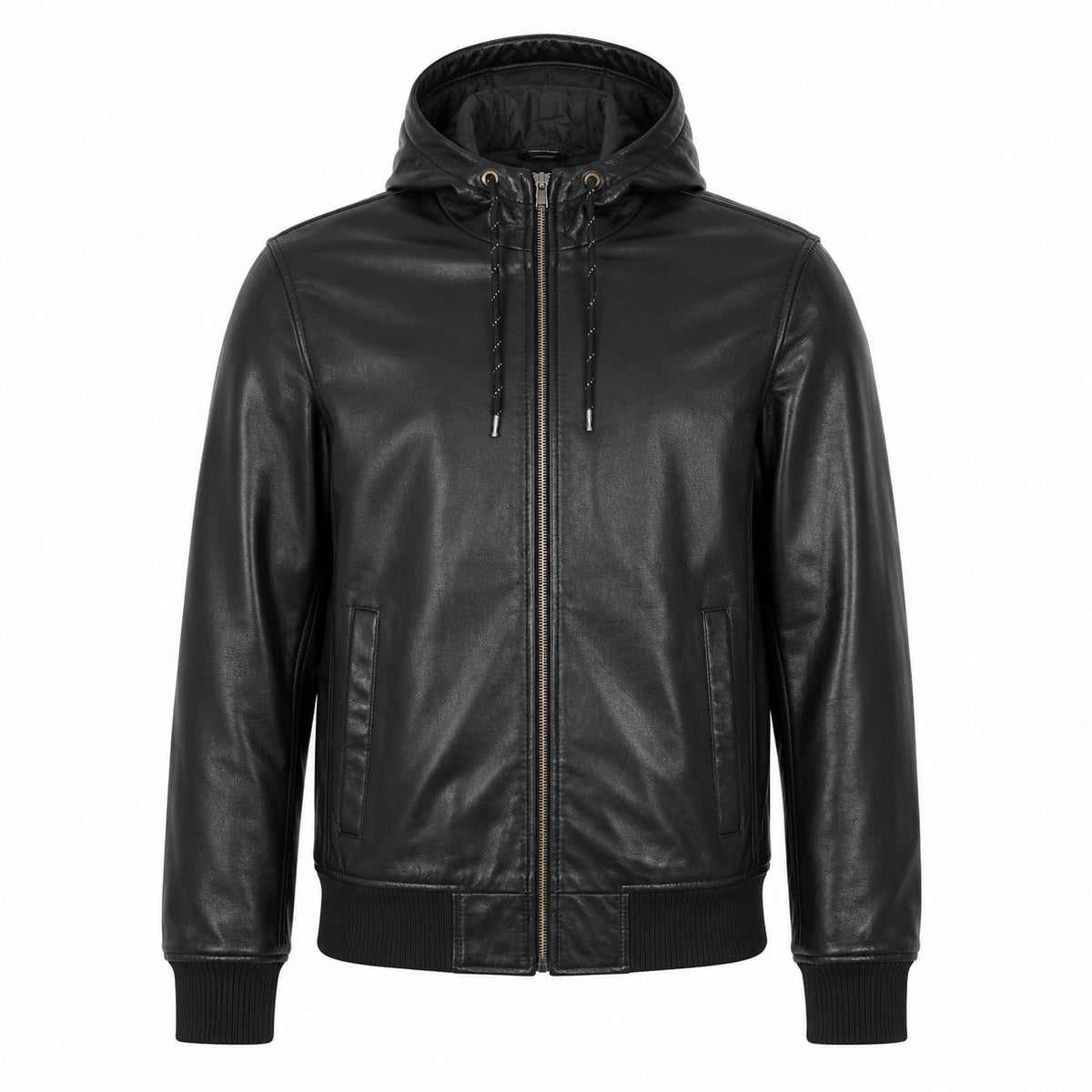 HASBRO Leather Hoodie Jacket