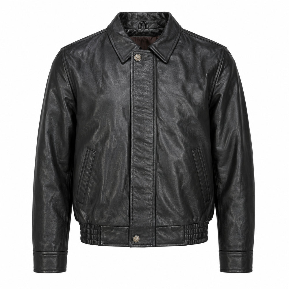 HASBRO Leather Bomber Men's
