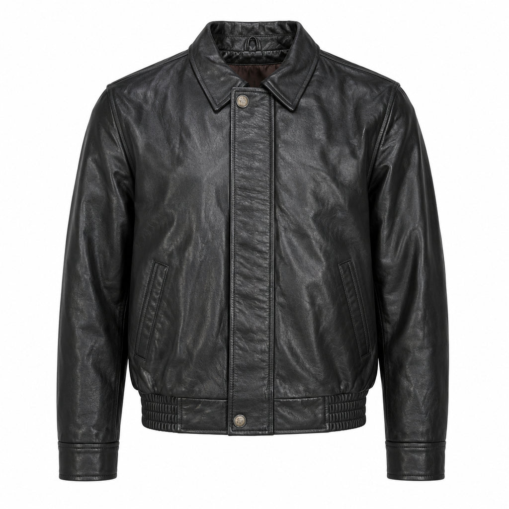HASBRO Leather Bomber Men's