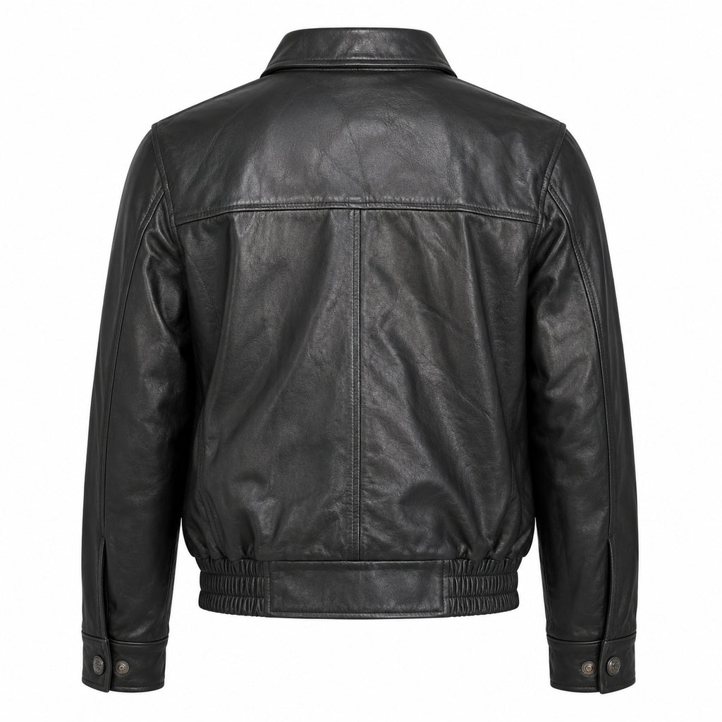 HASBRO Leather Bomber Men's