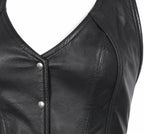 HASBRO Women's Halter Top with buttons