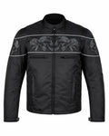 Illuminated Skull Rider Cordura