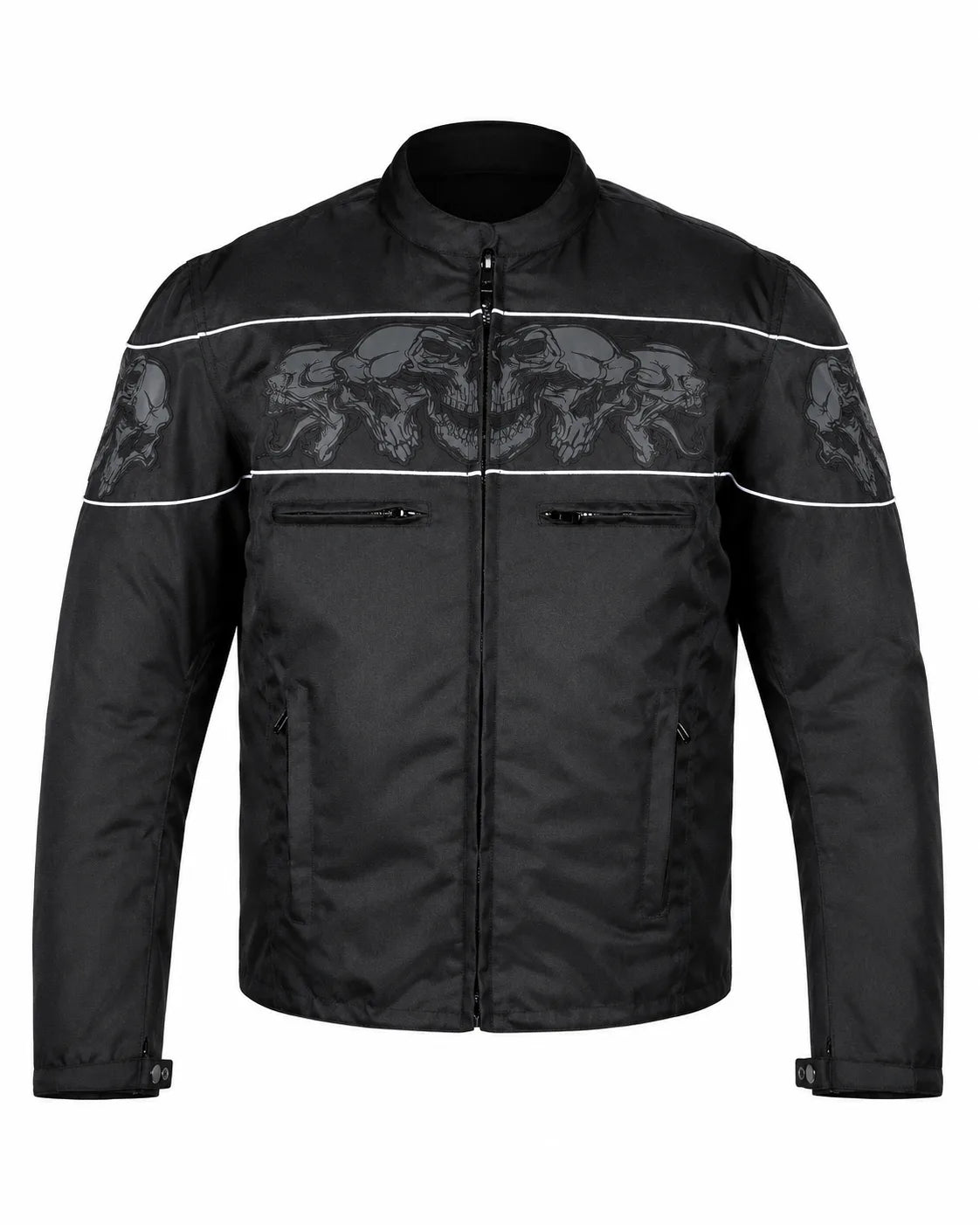 Illuminated Skull Rider Cordura