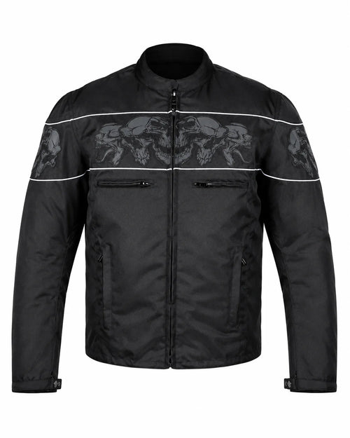 Illuminated Skull Rider Cordura