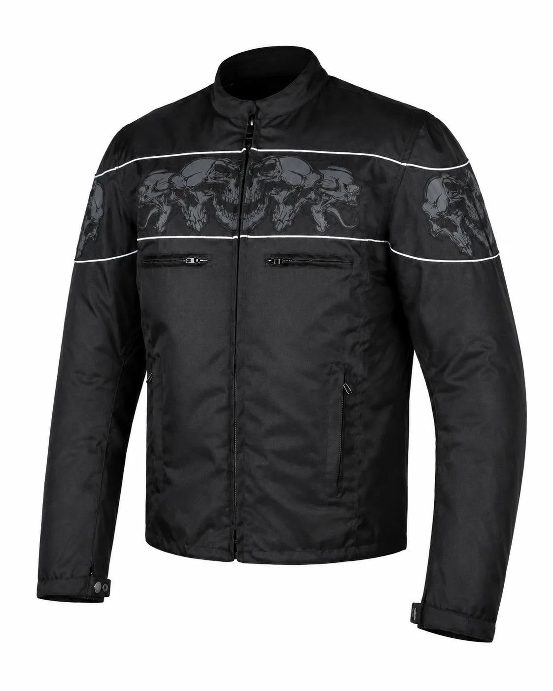 Illuminated Skull Rider Cordura