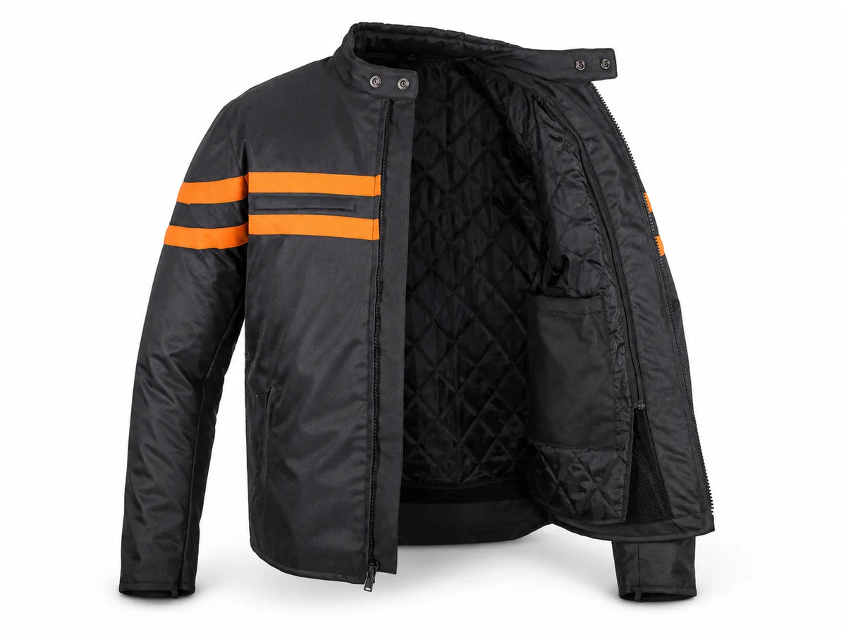 Raceway Orange Stripe Cordura