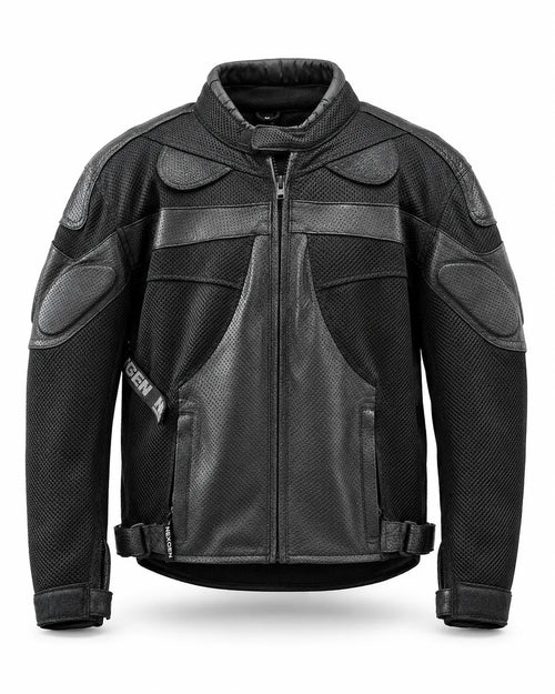 Black Nexgen Cordura Motorcycle Jacket
