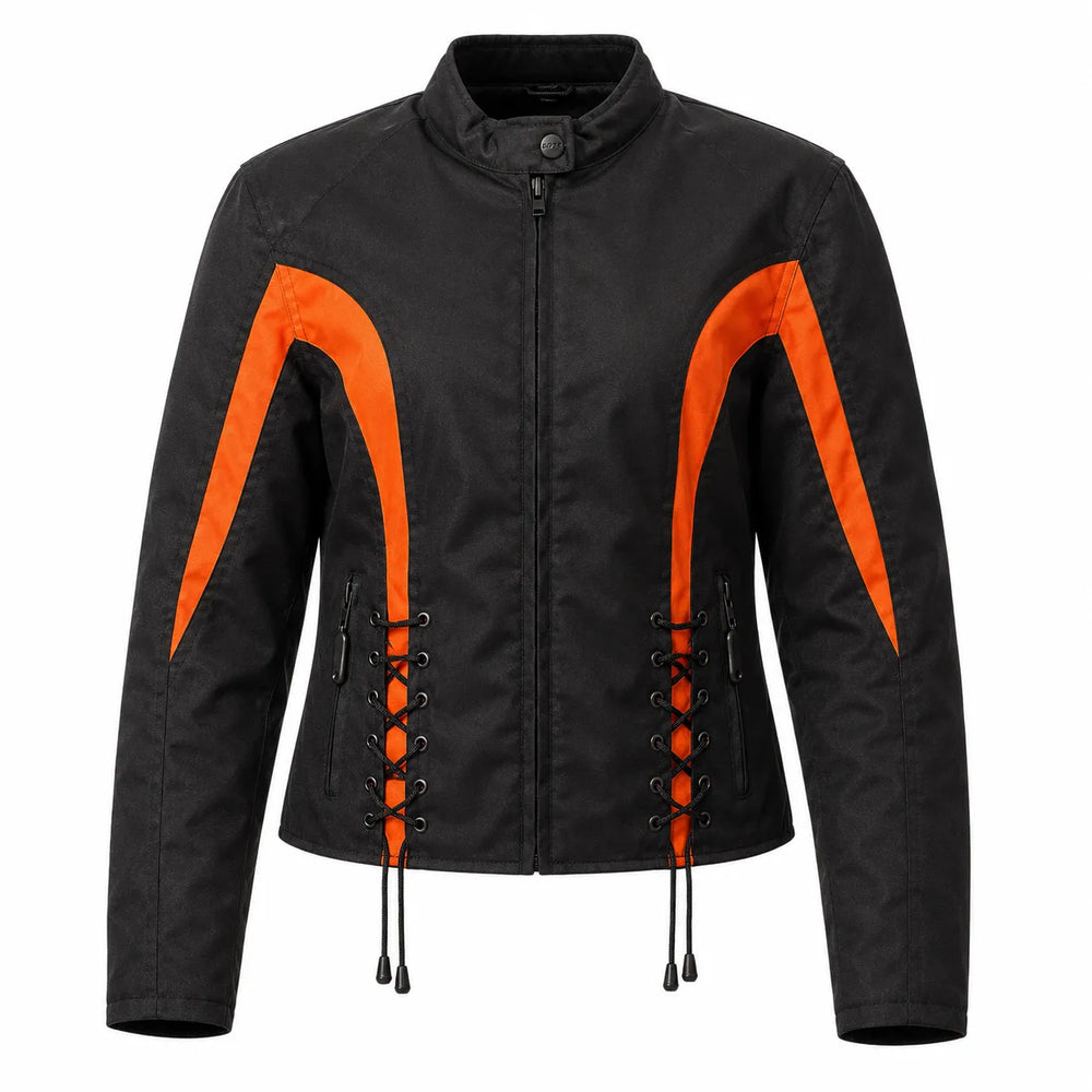 Orange Cross String Cordura