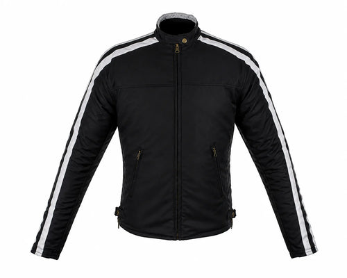 Twin Mirage — Women's Reversible Genuine Leather Motorcycle Jacket — 2 Looks in 1