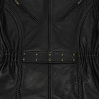 The Muse — Women's Classic Genuine Leather Motorcycle Jacket